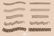 Hatching brush pack for Affinity app, a Brush Add-On by Affinity Templates (Thumbnail 7 of 7)