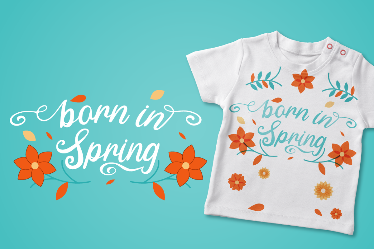 Fine Spring, a Script Font by Attype (Photo 5 of 10)