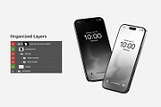 iPhone 16 Pro Mockup, an iPhone Mockup by RamStudio2 (Thumbnail 6 of 17)