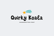 Quirky Koala Font, a Handwritten Font by gafaroff studio (Thumbnail 1 of 7)