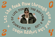 Genida – Funky Typeface, a Sans Serif Font by Craft Supply Co. (Thumbnail 2 of 8)