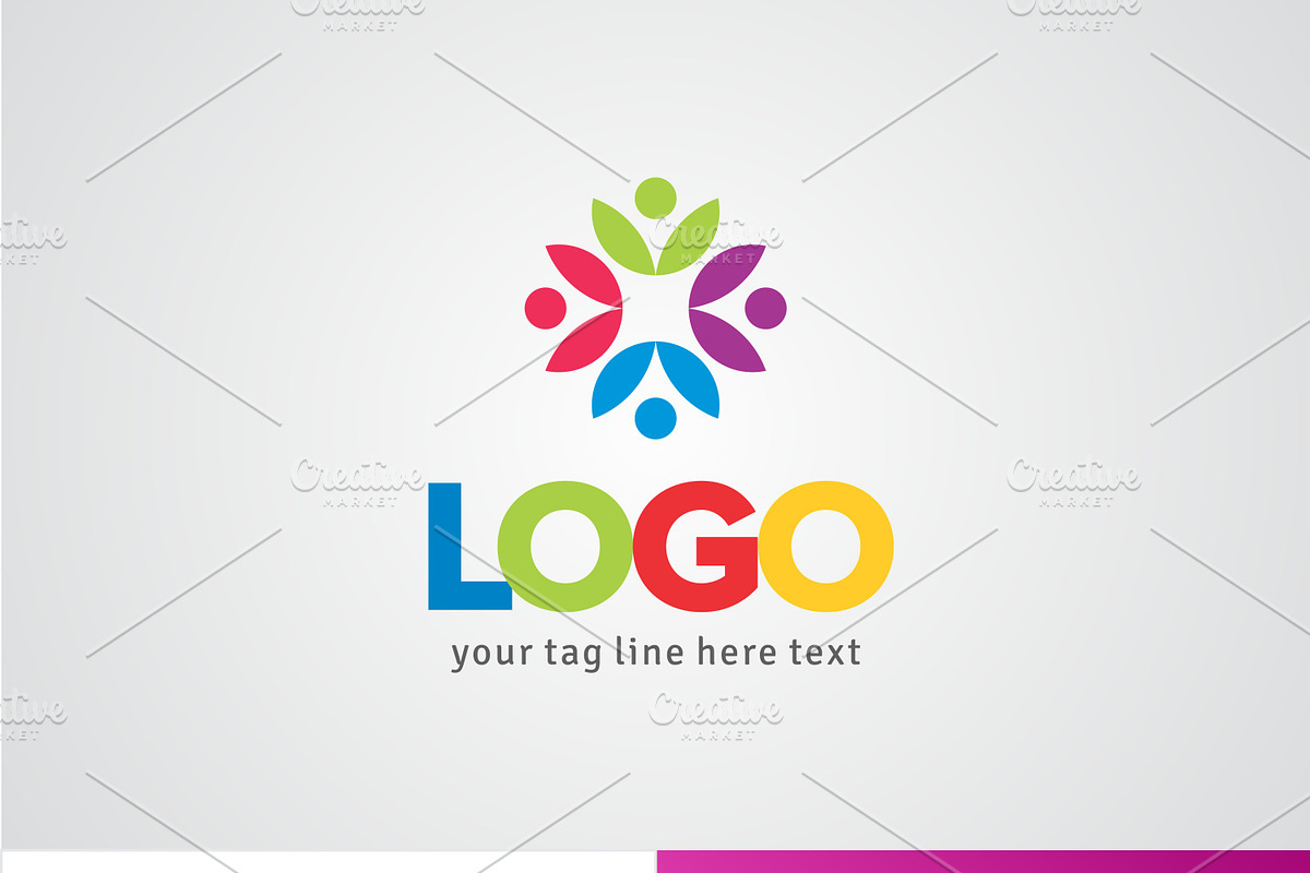 Abstract Branding Logo Mark Set 20 preview 2