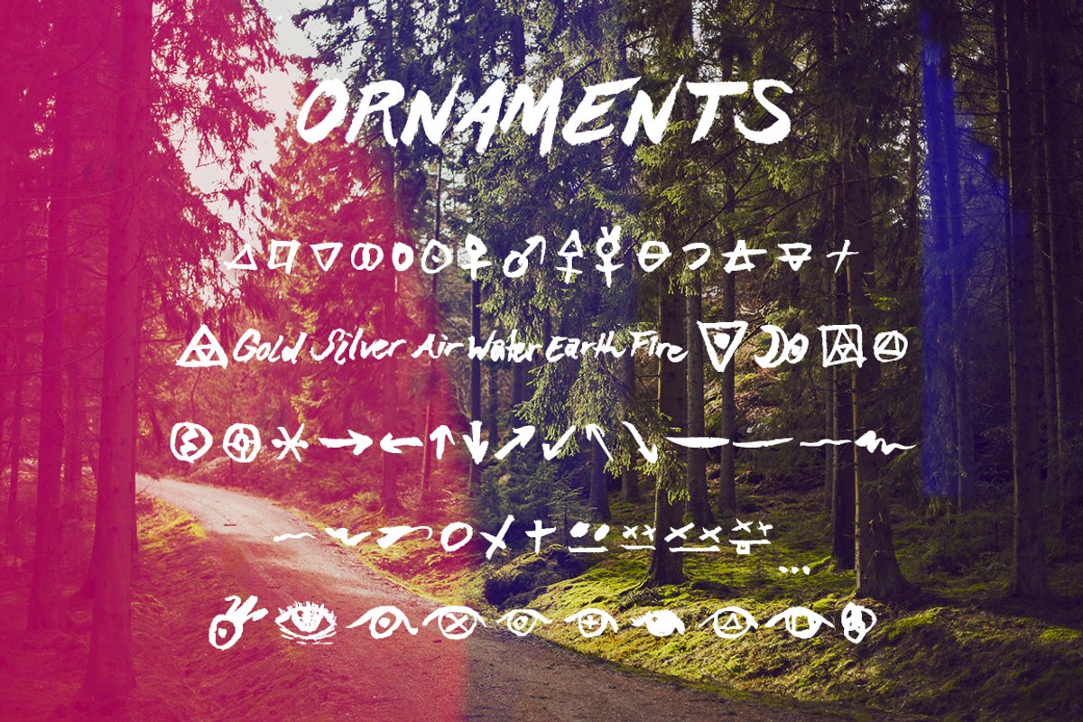 Marsh Hand Drawn Brush Font + Bonus preview 4