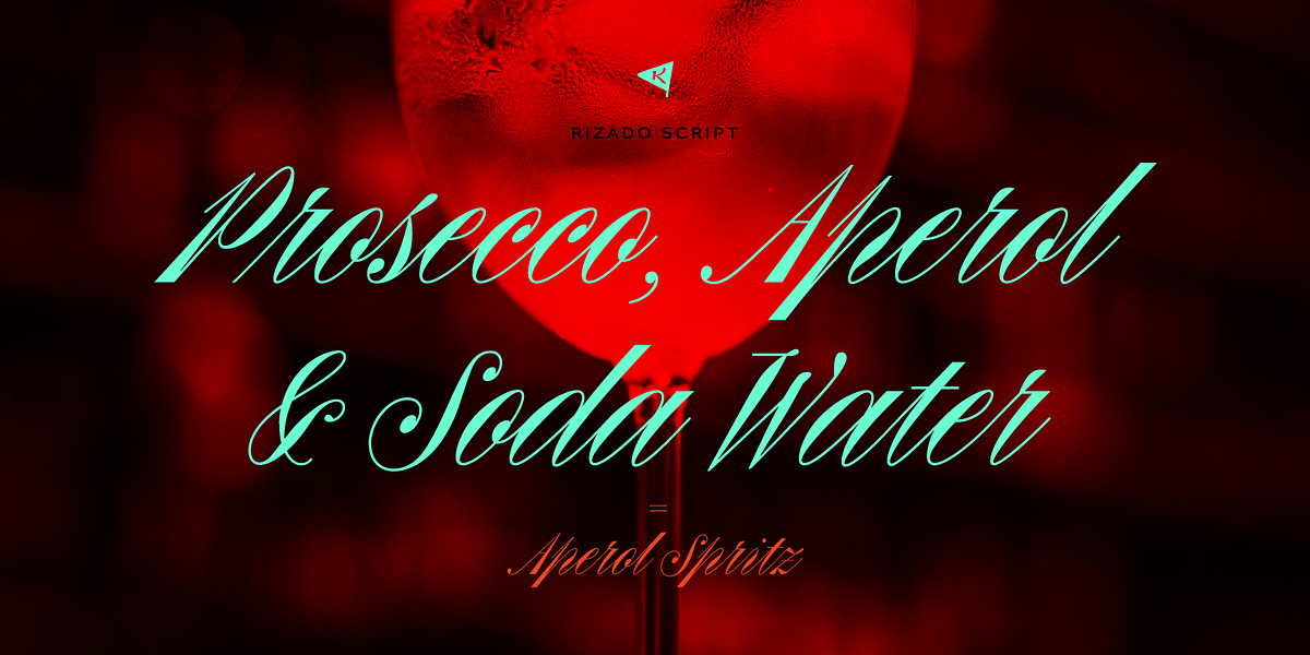 Rizado, a Script Font by Kostic Type Foundry (Photo 7 of 10)