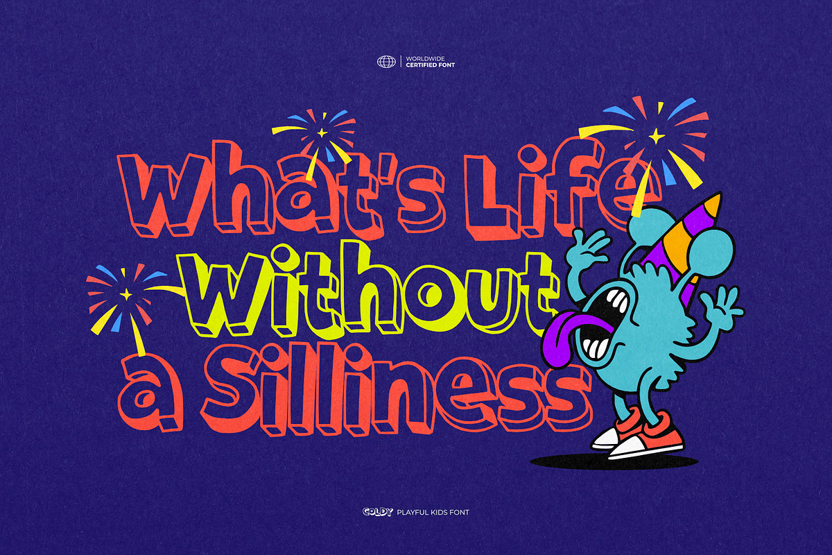 Coldy - Playful Kids Font, a Handwritten Font by ikiiko (Photo 3 of 7)