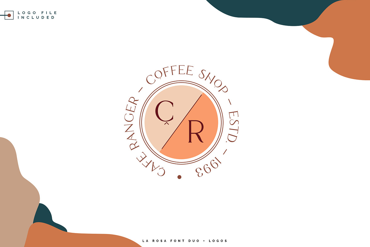 La Rosa Font Duo//Chic Logos, a Serif Font by SNIPESCIENTIST (Photo 15 of 34)