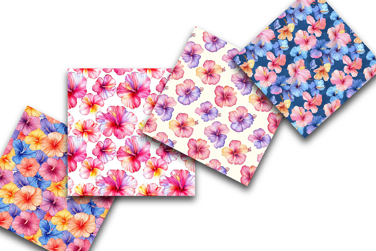 Hibiscus Flower Bloom Clipart, an Illustration by Rose Art (Photo 6 of 6)