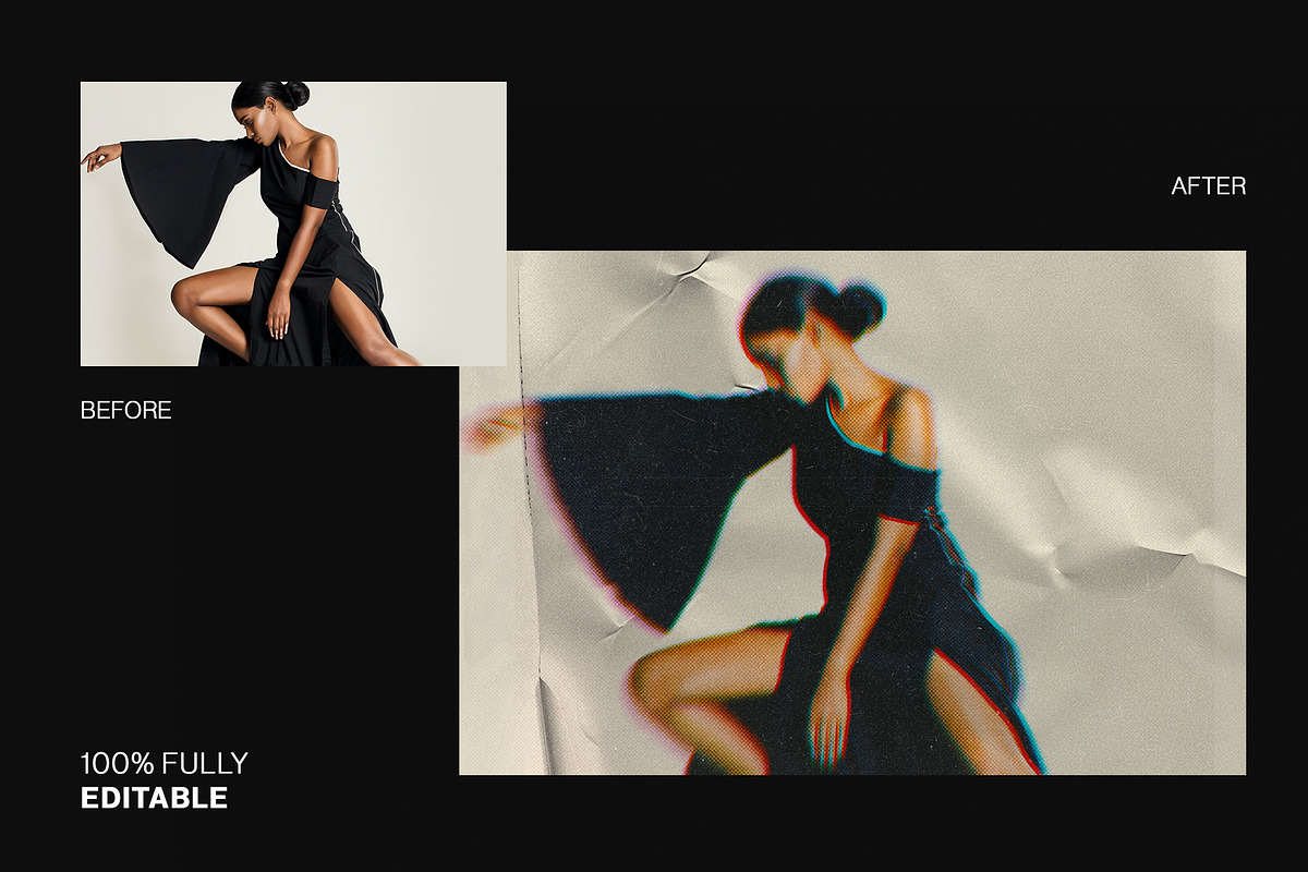 Distortion Photo Effect, a Layer Style Add-On by GlowGrid (Photo 4 of 5)