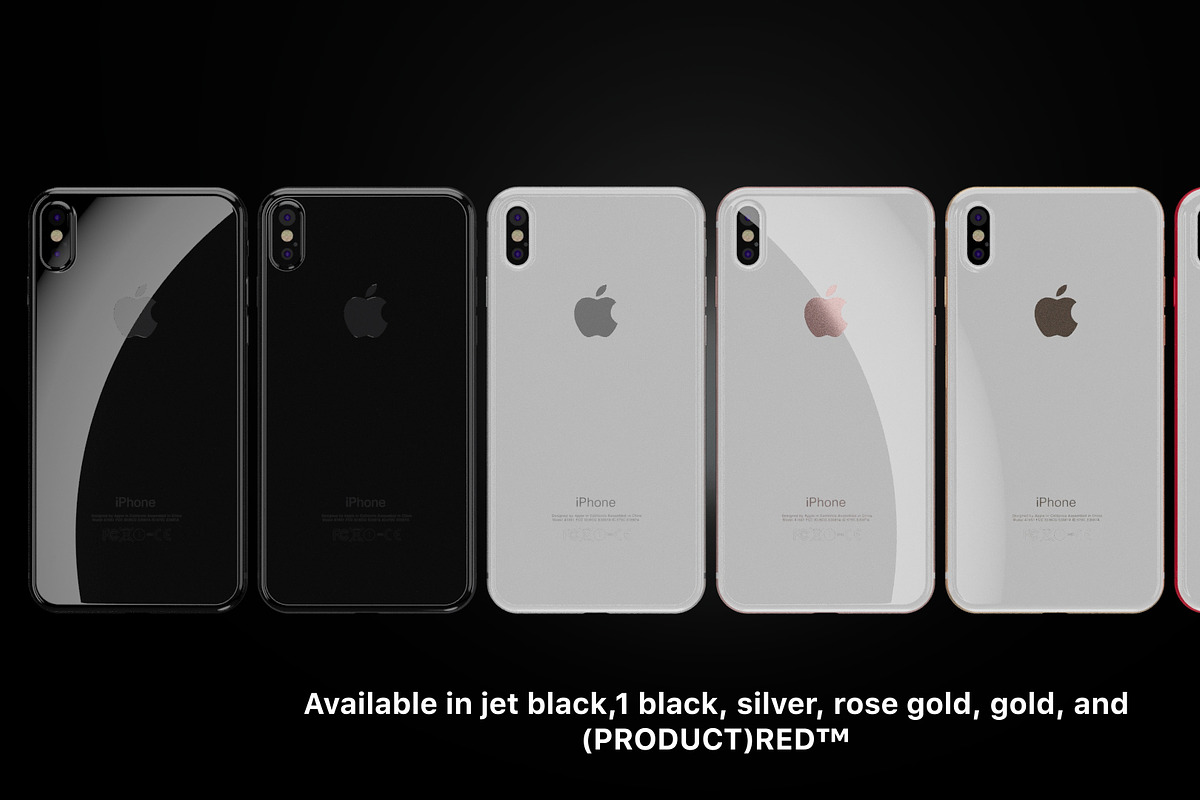 Apple iPhone 8 Concept All Colors, an Object 3D Model by 3D Models by Obshansky (Photo 16 of 17)