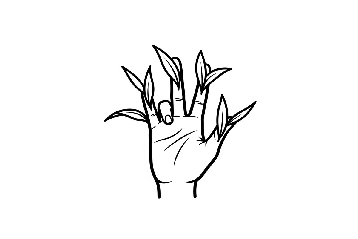 Hand Plant Growth Bundle, an Illustration by yasushie (Photo 8 of 31)