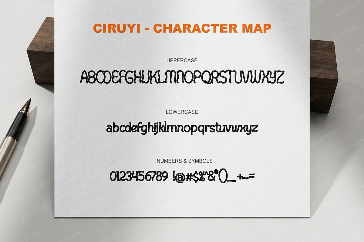 Ciruyi - Elegant Modern Serif, a Serif Font by Astuti Studio (Photo 3 of 25)