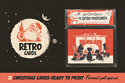 Retro Christmas Design Kit, a Seasonal Illustration by Retro Machine (Thumbnail 5 of 17)
