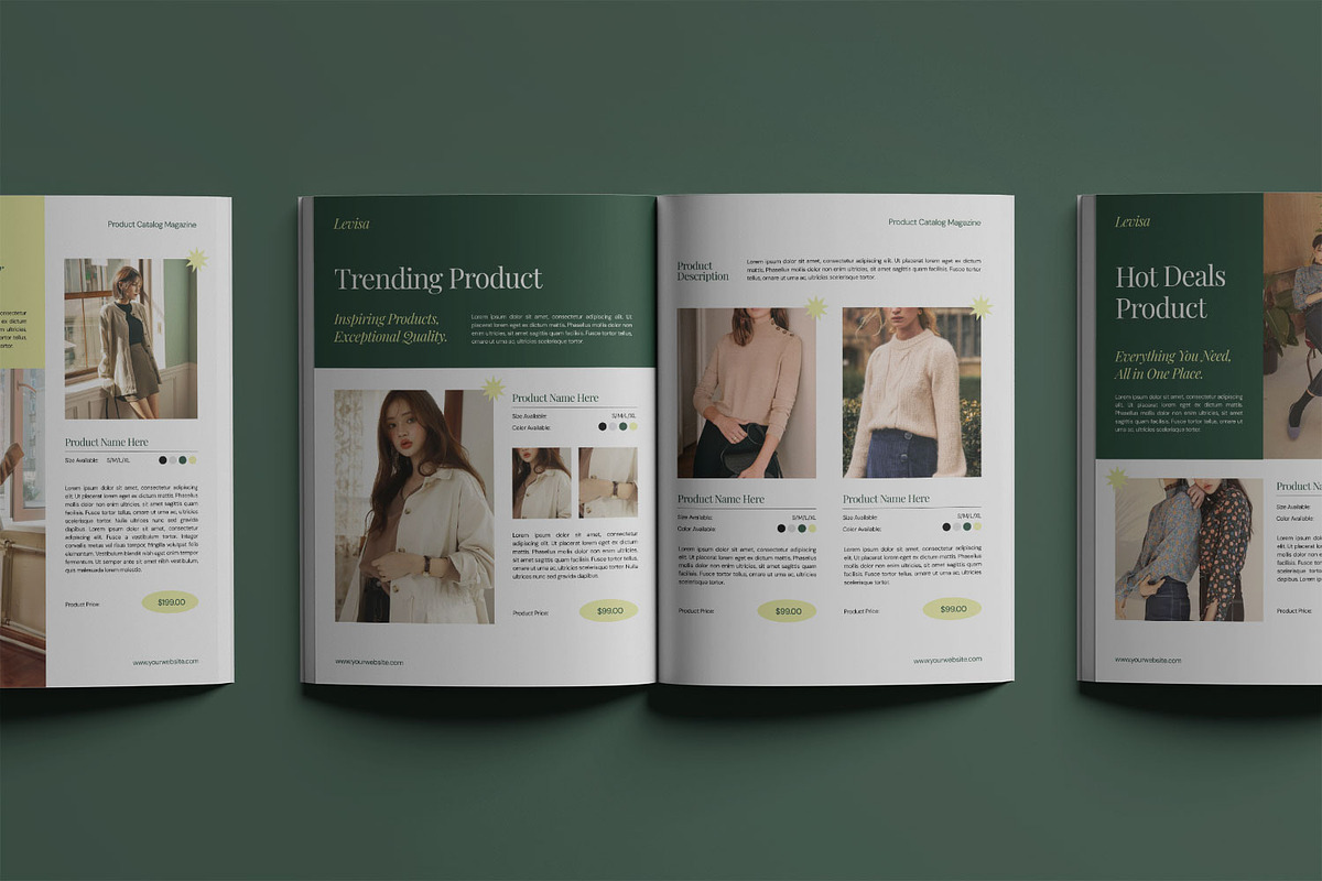 Fashion Product Catalog, a Magazine Template by Haps Space (Photo 4 of 8)