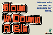 CS Venia – Retro Font, a Sans Serif Font by Craft Supply Co. (Thumbnail 3 of 8)