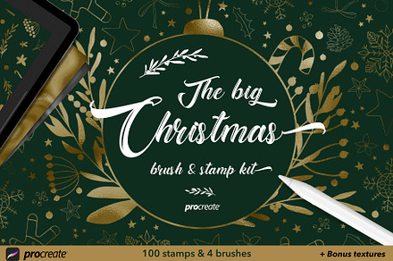 Christmas kit for Procreate