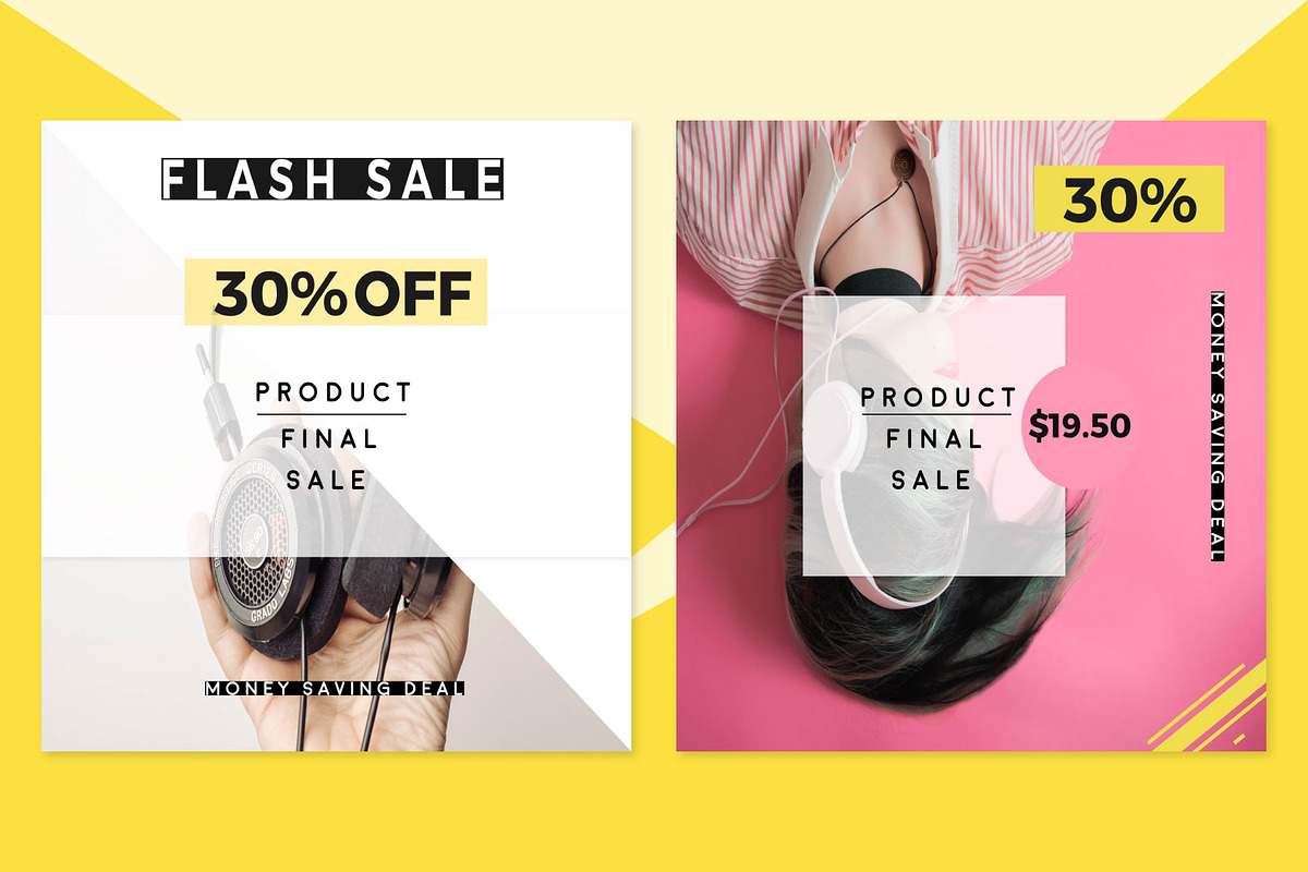 Instagram salesman post bundle 2020, a Social Media Template by designbydi (Photo 8 of 8)