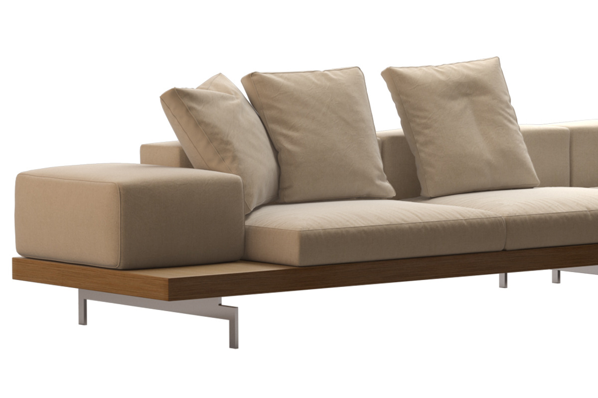 Dock Sofa by B&B Italia, a Furniture 3D Model by NOMODOL (Photo 9 of 10)