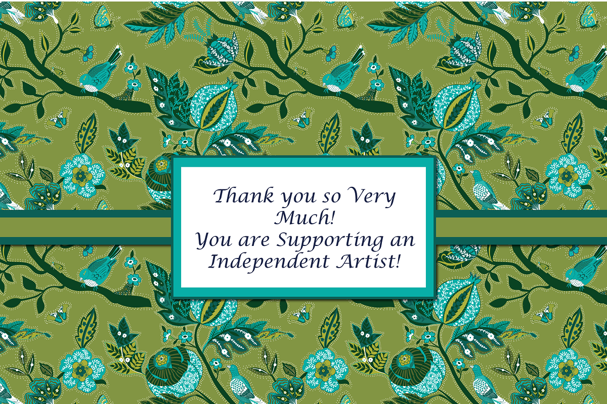 Boho Patterns Olive and Teal, a Pattern Graphic by RachelStudio (Photo 10 of 10)