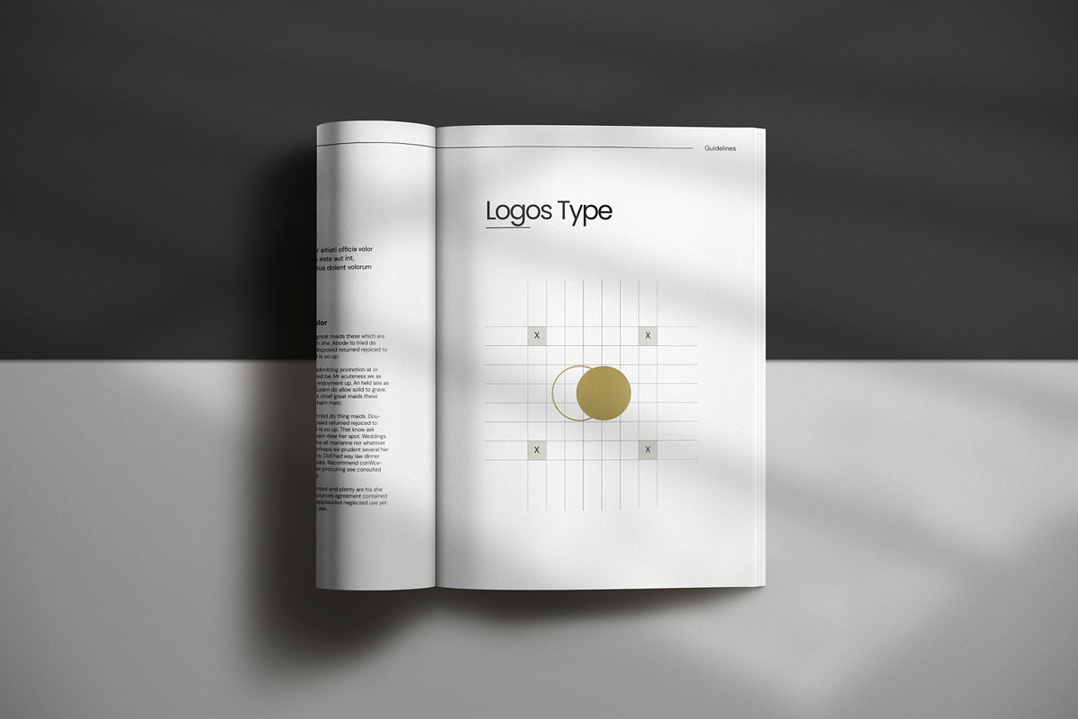 Brand Guidelines Template, a Stationery Template by Creatiya Type (Photo 3 of 8)