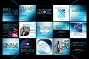Lumina Tech Instagram Template Kit, a Social Media Template by Nenjo Studio (Thumbnail 4 of 5)