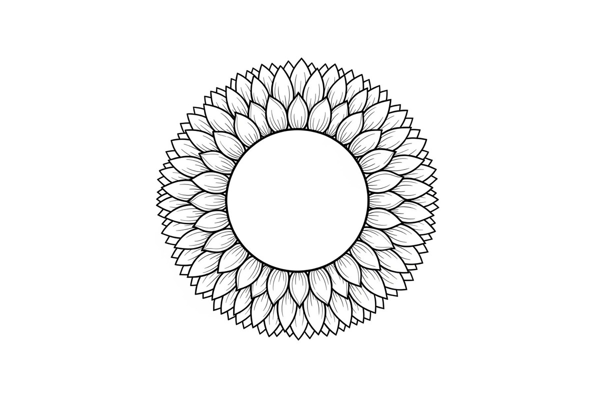 Floral Mandala Circle Frame Bundle, an Illustration by Gaye Art (Photo 27 of 51)