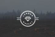 Vintage Line Badges, a Branding & Logo Template by Hustle Supply Co. (Thumbnail 3 of 5)
