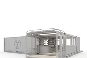3D Model Container Bar 2, an Architecture 3D Model by SR 3D Visual (Thumbnail 2 of 24)