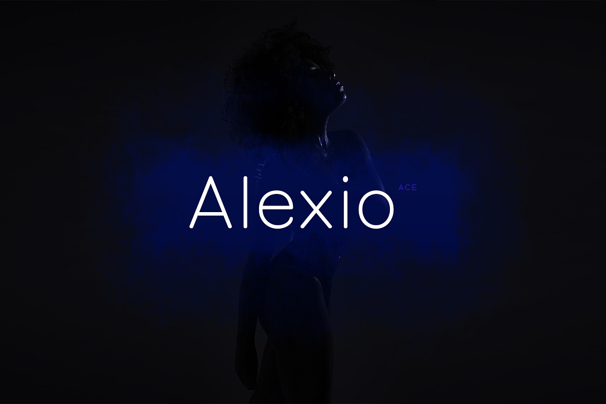 Alexio Ace Display Typeface, a Sans Serif Font by Foxtype (Photo 1 of 11)