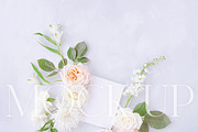 Styled flatlay invitation - Warmth01, a Merchandise Mockup by The Amore Vault (Thumbnail 3 of 3)