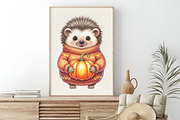 Watercolor Enjoy Autumn Clipart, an Illustration by Craft Nest (Thumbnail 7 of 9)