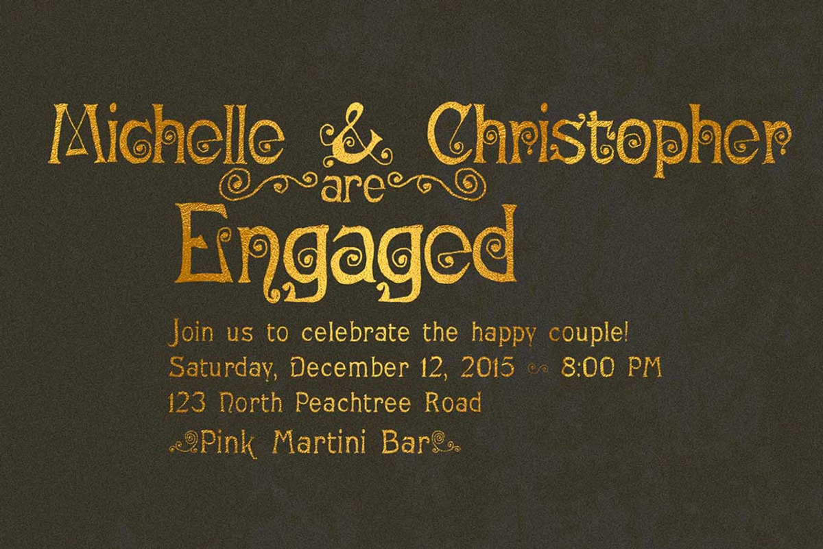 Salyma romantic typeface preview 2