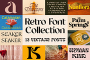 The Retro Font Collection, a Sans Serif Font by Tropical Type (Thumbnail 1 of 49)