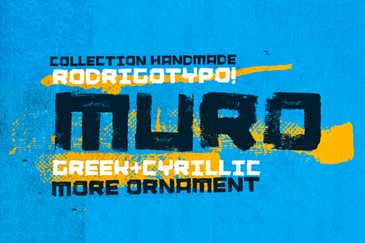 Muro+Ornament /Cyrillic+Greek