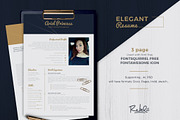 Elegant resume/cv - Sketch Support, a Resume Template by Rebelinart (Thumbnail 1 of 5)