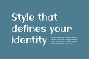 Spring Notase - Display Font, a Sans Serif Font by Iqsiart Studio (Thumbnail 4 of 11)