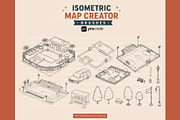 Procreate Isometric Map Creator, a Brush Add-On by PDknyStudio (Thumbnail 2 of 9)