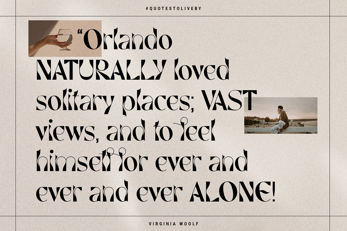 March Evoked - Creative Display Font, a Sans Serif Font by SilverStag Type Foundry (Photo 23 of 26)