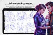 Mom & Dad To Be, Pregnant Stamps, a Brush Add-On by Selentaori Studio (Thumbnail 9 of 12)