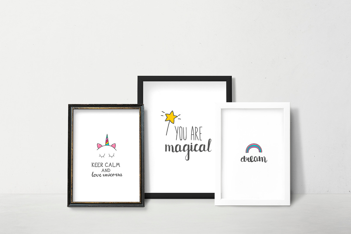 Cute Unicorns, an Illustration by BerryCaty (Photo 13 of 15)