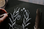 MoonFlora-Witch illustration, an Illustration by Moonflora (Thumbnail 6 of 11)