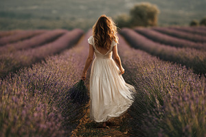 Summer stroll in lavender, a Photo by Beautiful things