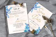 Wedding Invitation Card Template, an Invitation Template by FakhiiDesigns (Thumbnail 1 of 7)
