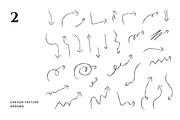 192 Crayon texture doodles, an Object Graphic by Pinkbrush (Thumbnail 3 of 10)