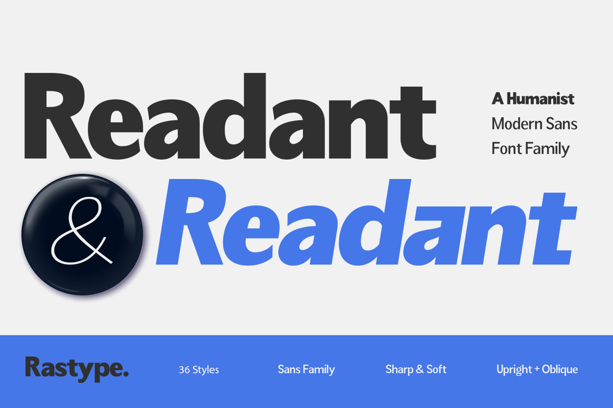 Readant Normal - Family Font, a Sans Serif Font by Rastype (Photo 10 of 10)