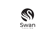 Swan Logo Template, a Branding & Logo Template by johnkent (Thumbnail 3 of 3)