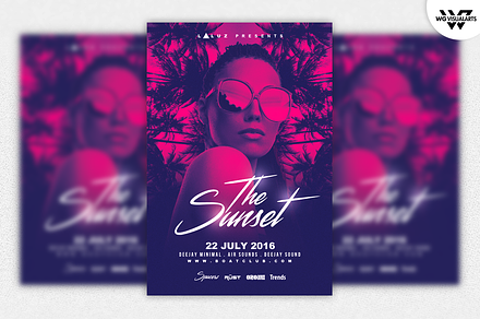 SUMMER TROPICAL Flyer Template
