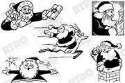RTRO Santa Claus 3, an Illustration by RTRO Stock (Thumbnail 5 of 5)