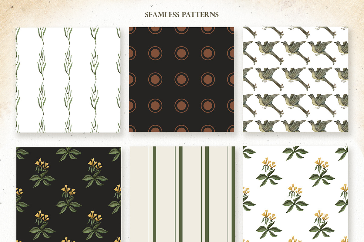 Watercolor vintage garden set, an Object Graphic by OrangePeafowlArt (Photo 14 of 18)