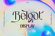 Belgot - Display Font, a Sans Serif Font by Ekahermawan (Thumbnail 1 of 15)