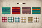 30 Vector Pattern Brushes, a Brush Add-On by Ira_Lacrimosa (Thumbnail 5 of 6)